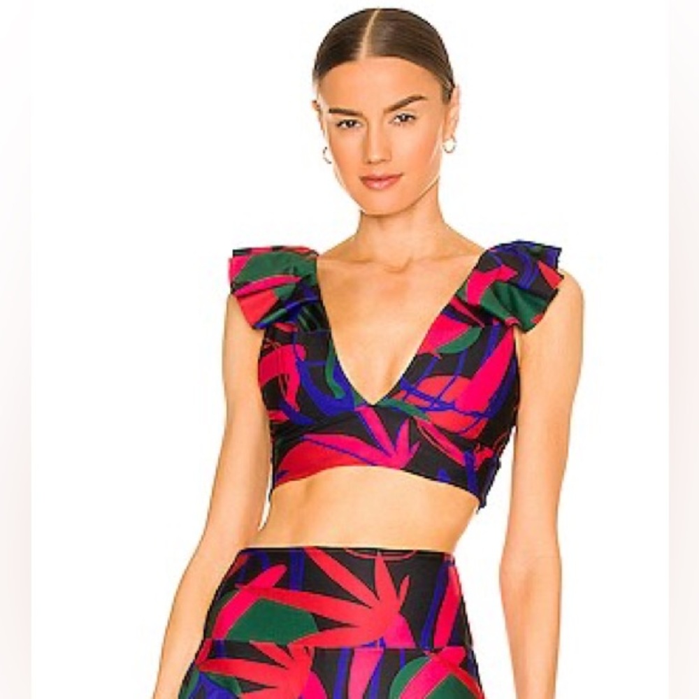 PatBo - NWT - Rio Print Fly Away Bra XS